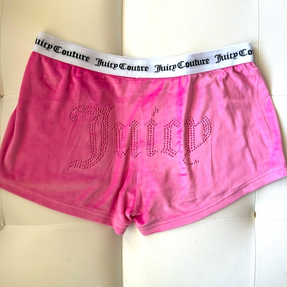 Juicy Couture Suede Booty Shorts